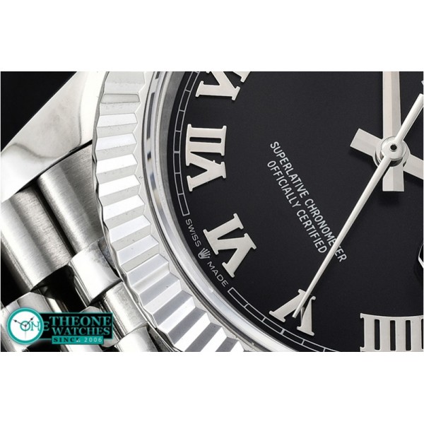 Rolex - DateJust 36mm Jub Flt 904L SS/SS Blk/Rmn GMF A2836