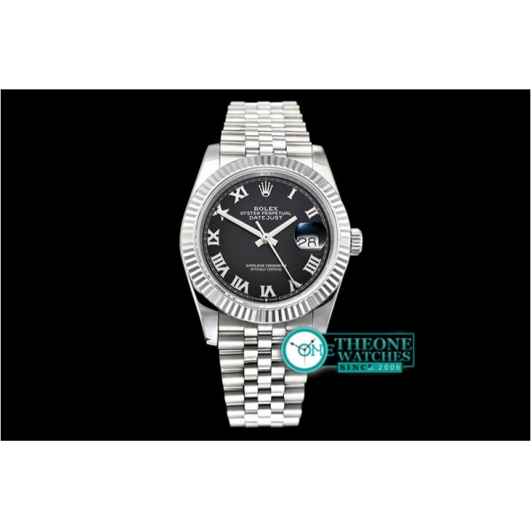 Rolex - DateJust 36mm Jub Flt 904L SS/SS Blk/Rmn GMF A2836