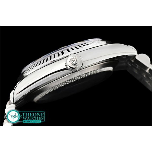 Rolex - DateJust 36mm Jub Flt 904L SS/SS Black/Dm GMF A2836