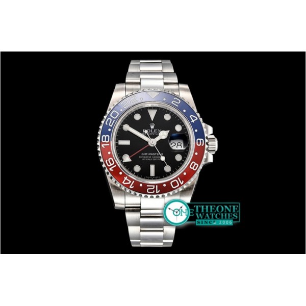 Rolex - GMT Master II 116719BLRO SS/SS Black GMF Asia 2836