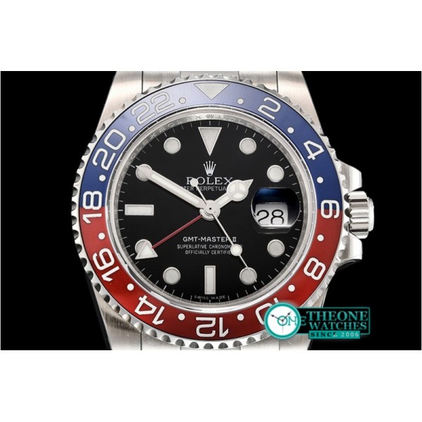 Rolex - GMT Master II 116719BLRO SS/SS Black GMF Asia 2836