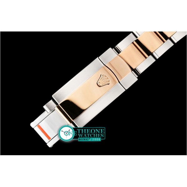 Rolex - DJ2 41mm Oyst Flt 904L RG/SS Brwn/Stk ARF Asia 2824