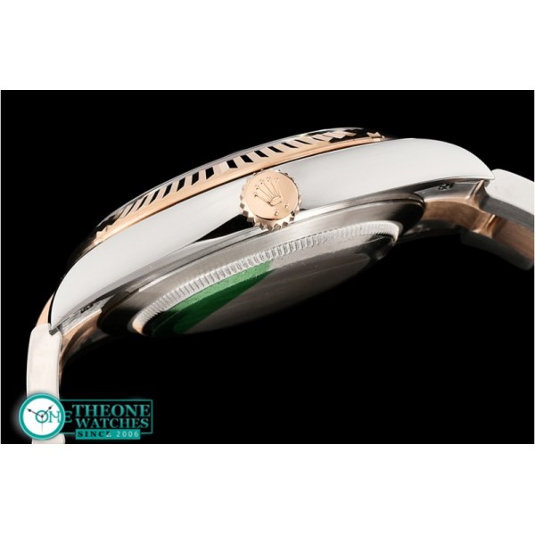 Rolex - DJ2 41mm Oyst Flt 904L RG/SS Brwn/Diam ARF Asia 2824