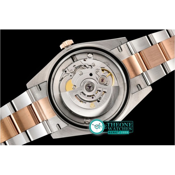 Rolex - DJ2 41mm Oyst Flt 904L RG/SS Brwn/Diam ARF Asia 2824