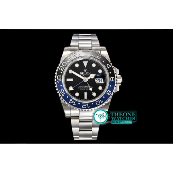 Rolex - GMT II 116710BLNR Batman SS/SS Blk BP Asia 3186 CHS