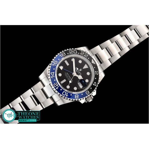 Rolex - GMT II 116710BLNR Batman SS/SS Blk BP Asia 3186 CHS