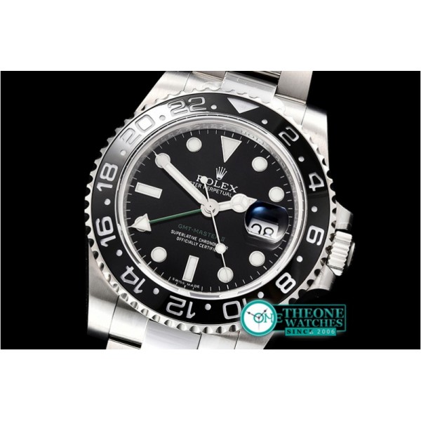 Rolex - GMT II 116710LN SS/SS Blk BP Asia 3186 CHS