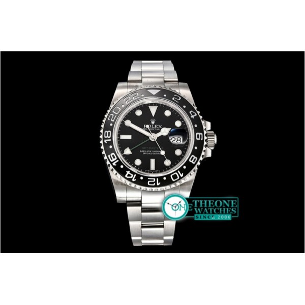 Rolex - GMT II 116710LN SS/SS Blk BP Asia 3186 CHS