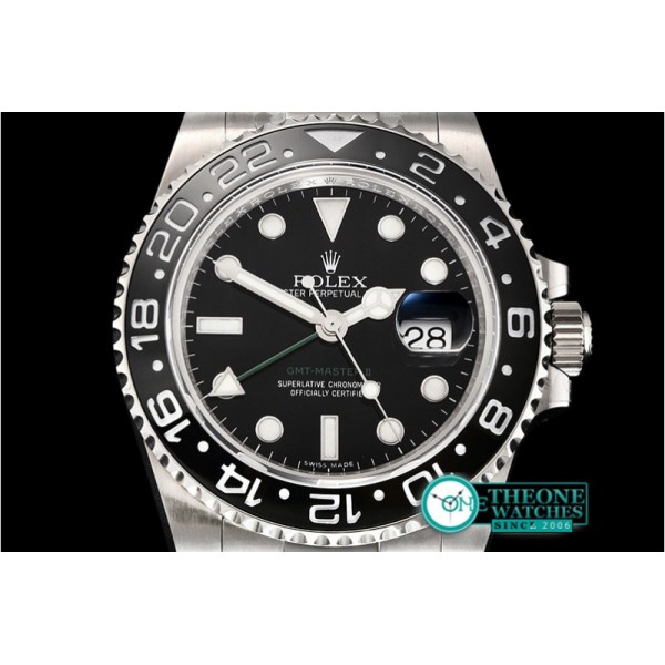 Rolex - GMT II 116710LN SS/SS Blk BP Asia 3186 CHS