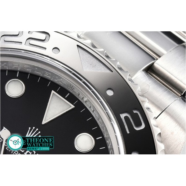 Rolex - GMT II 116710LN SS/SS Blk BP Asia 3186 CHS