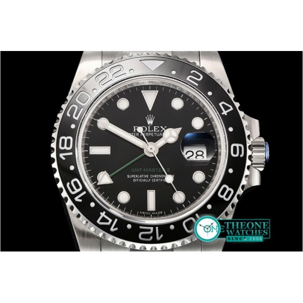 Rolex - GMT II 116710LN 904L SS/SS Blk GMF Asia 3186 CHS