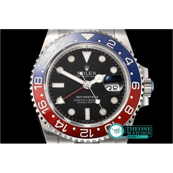 Rolex - GMT II 116719BLRO Pepsi 904L SS/SS GMF Asia 3186 CHS