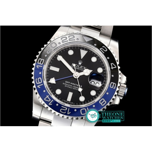 Rolex - GMT II 116710BLNR Batman 904L SS/SS GMF Asia 3186 CHS