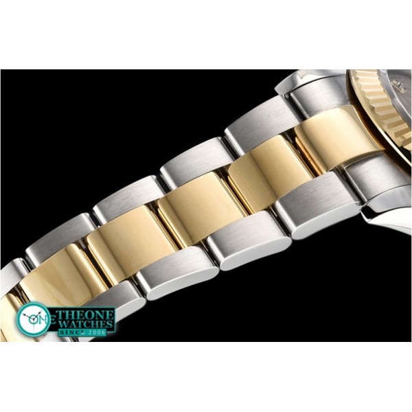 Rolex - DJ2 41mm Oyst Flt 904L YG/SS Gold/Diam ARF Asia 2824