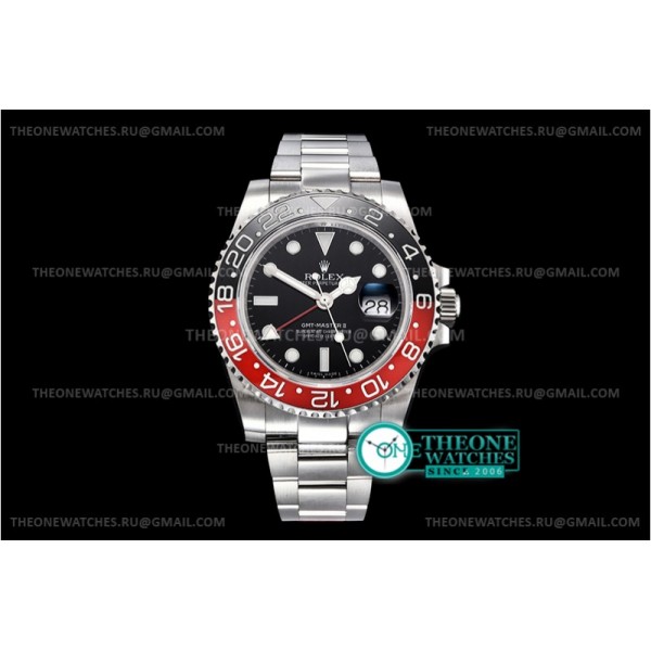 Rolex - GMT II 116710LN Red/Blk SS/SS Blk BP Asia 2813 CHS