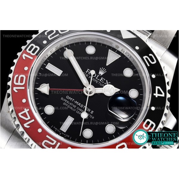 Rolex - GMT II 116710LN Red/Blk SS/SS Blk BP Asia 2813 CHS