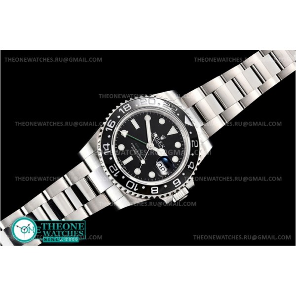 Rolex - GMT II 116710LN SS/SS Blk BP Asia 2813 CHS