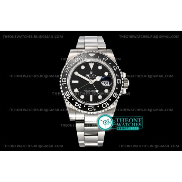 Rolex - GMT II 116710LN SS/SS Blk BP Asia 2813 CHS