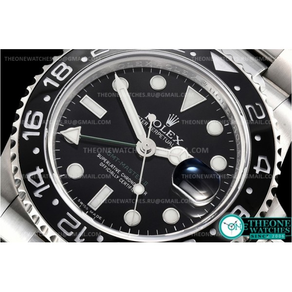 Rolex - GMT II 116710LN SS/SS Blk BP Asia 2813 CHS