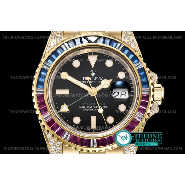 Rolex - GMT Master II 116758 SARU Red YG/YG BP Asia 2813 CHS