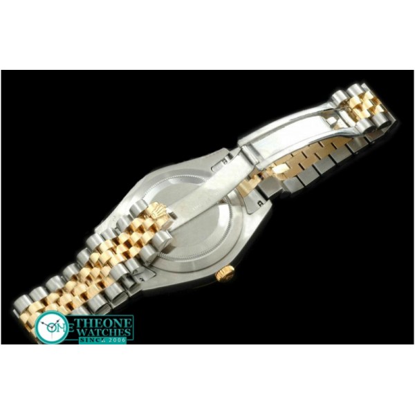 Rolex - SS/YG Jubile Fluted White Roman Asian Eta 2836-2 25J