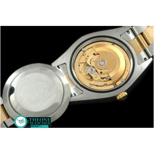 Rolex - SS/YG Oyster Fluted White Roman Asian Eta 2836-2