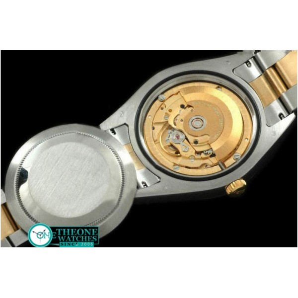 Rolex - SS/YG Oyster Fluted Gold Diamond Asian Eta 2836-2