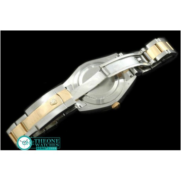 Rolex - SS/YG Oyster Fluted White Stick Asian Eta 2836-2