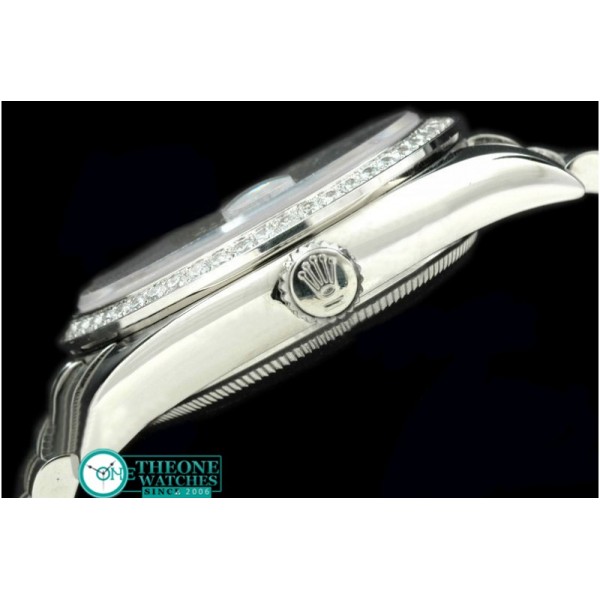 Rolex - 2011 Flora Jubilee/Diam SS P-White Swiss Eta 2836-2