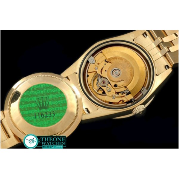 Rolex - 2011 Flora Jubilee/Diam YG P-White Swiss Eta 2836-2