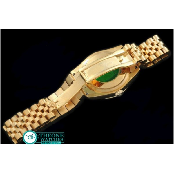 Rolex - 2011 Flora Jubilee/Diam YG P-White Swiss Eta 2836-2