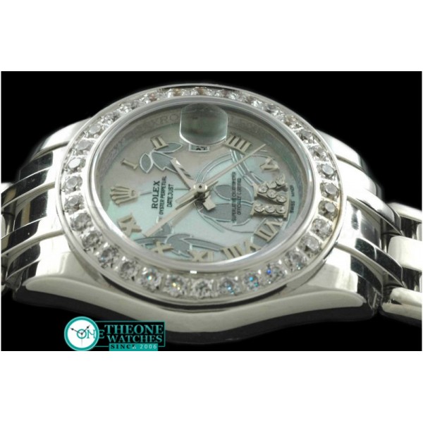 Rolex - 2011 Flora Diam SS P-White Swiss Eta 2671-2