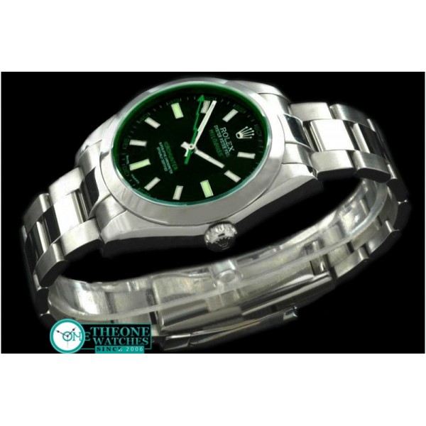 Rolex - PH Matt Green Milguass PVD Blk