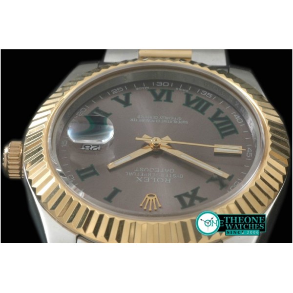Rolex - SS Oyster/Fluted Grey Asian Eta 2836