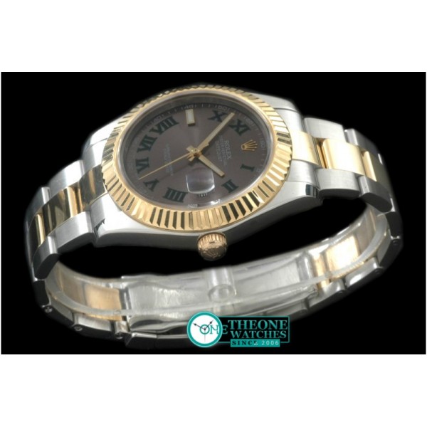 Rolex - SS Oyster/Fluted Grey Asian Eta 2836