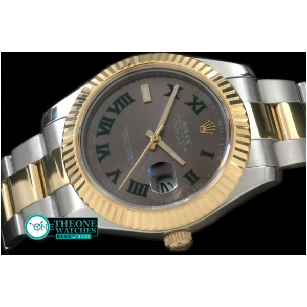 Rolex - SS Oyster/Fluted Grey Asian Eta 2836
