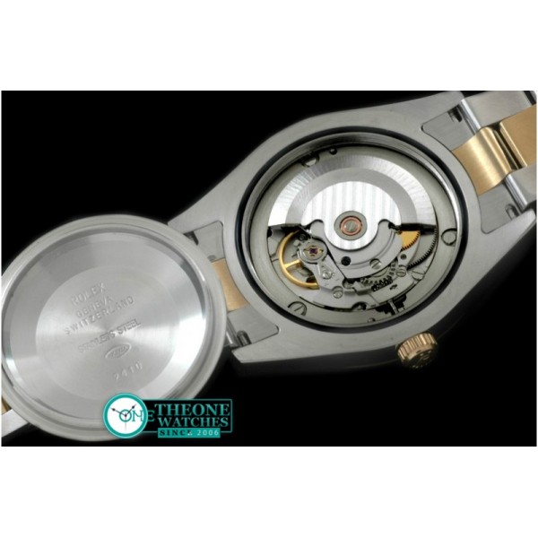 Rolex - SS Oyster/Fluted Grey Asian Eta 2836
