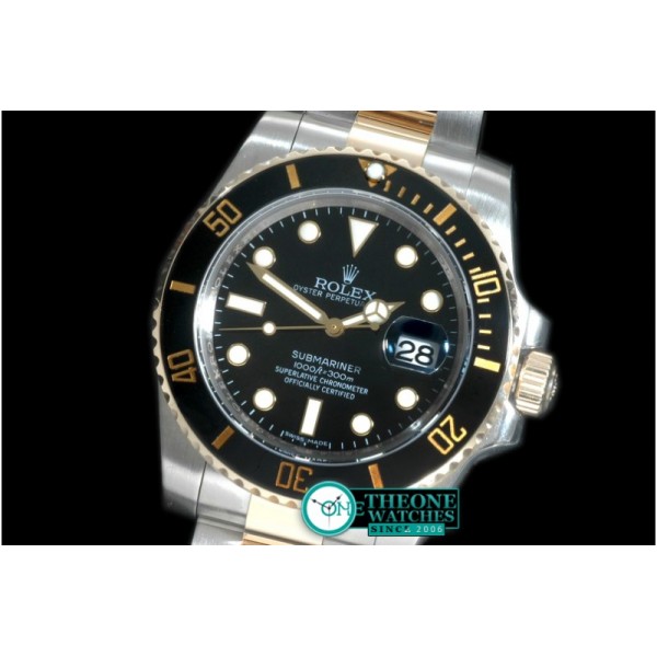 Rolex - 116610 Black TT Sub A-2836