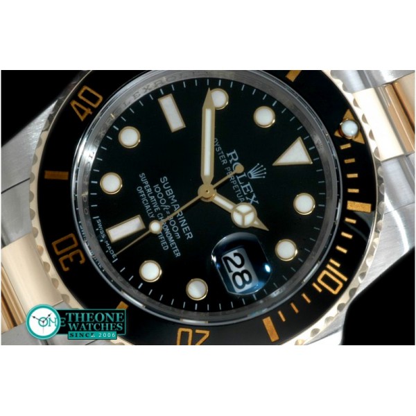 Rolex - 116610 Black TT Sub A-2836