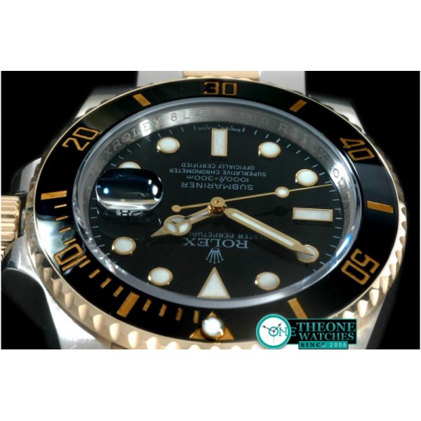 Rolex - 116610 Black TT Sub A-2836