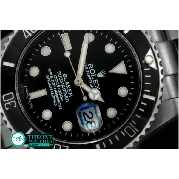 Rolex - 116610 Blaken PVD Sub A-2836