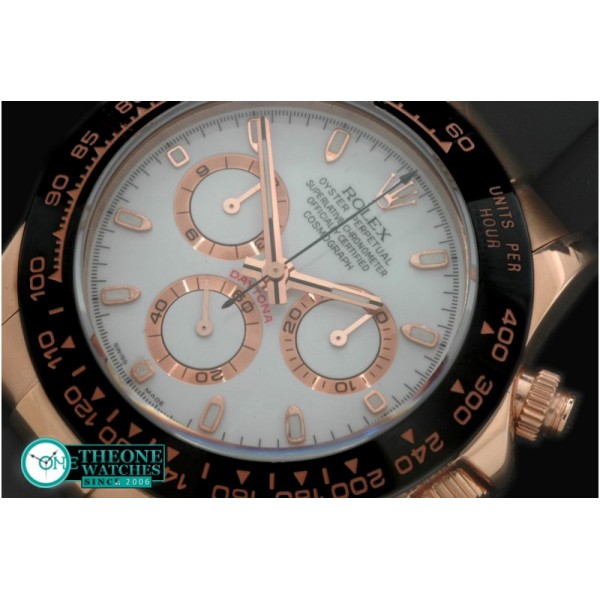 Rolex - 2011 RG/RU White Stick A-7750 Sec@6