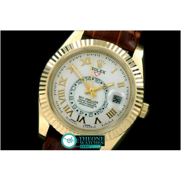 Rolex - Skydweller YG/LE White ST 3855