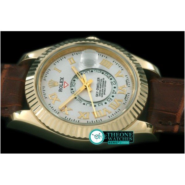 Rolex - Skydweller YG/LE White ST 3855