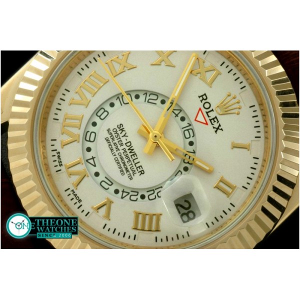 Rolex - Skydweller YG/LE White ST 3855