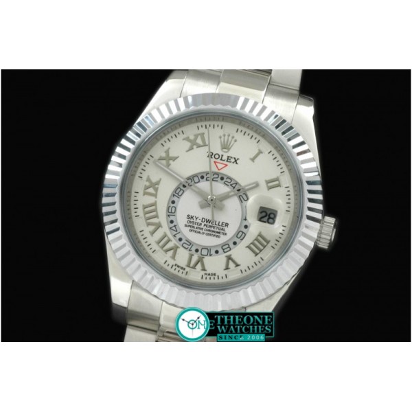 Rolex - Skydweller SS/SS White Asian ST3855