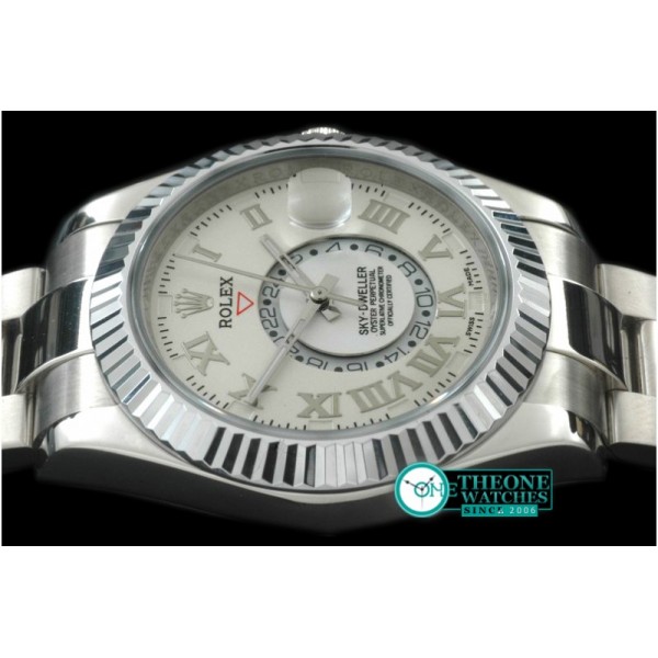 Rolex - Skydweller SS/SS White Asian ST3855