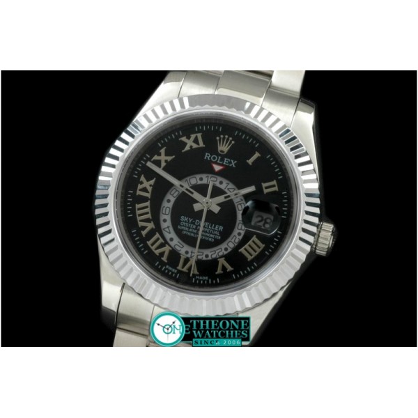 Rolex - Skydweller SS/SS Black Asian ST3855