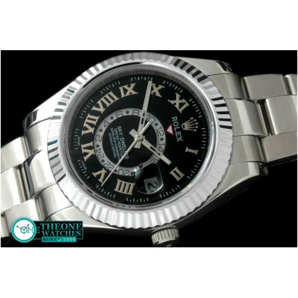 Rolex - Skydweller SS/SS Black Asian ST3855