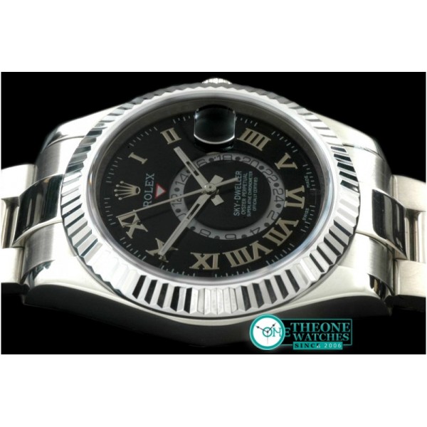 Rolex - Skydweller SS/SS Black Asian ST3855